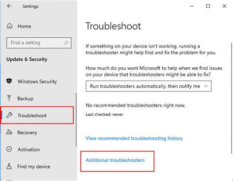 update and security troubleshooter windows 11